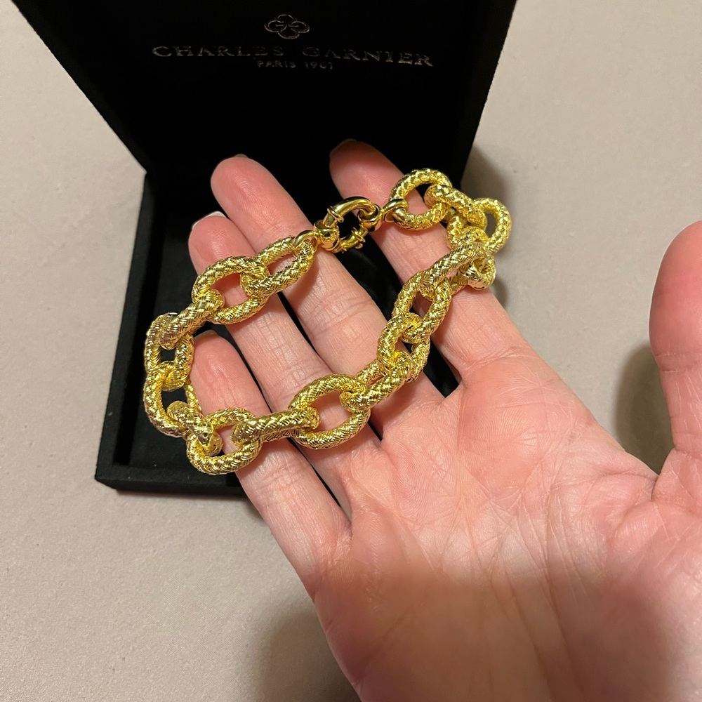 Charles Garnier Gold Bracelet - Picture 3 of 3
